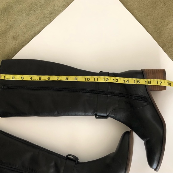 Anthropologie Liendo by Seychelles Tall Black Riding Boots Womens Sz 6 1/2 - Picture 8 of 15